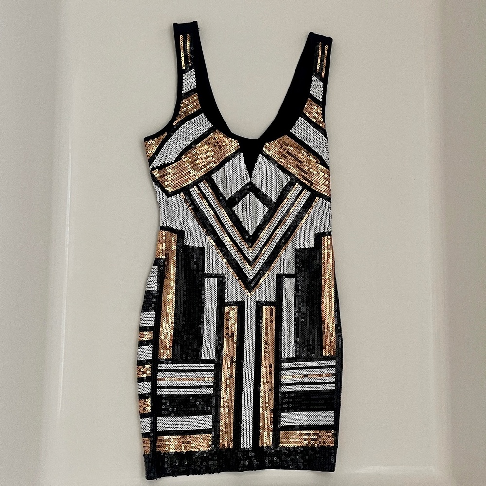 Women's 2B Bebe Sequin Dress Size S